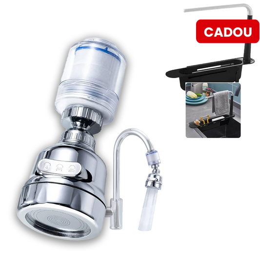 Extensie Flexibila cu Filtru + Suport Burete Vase (cadou)