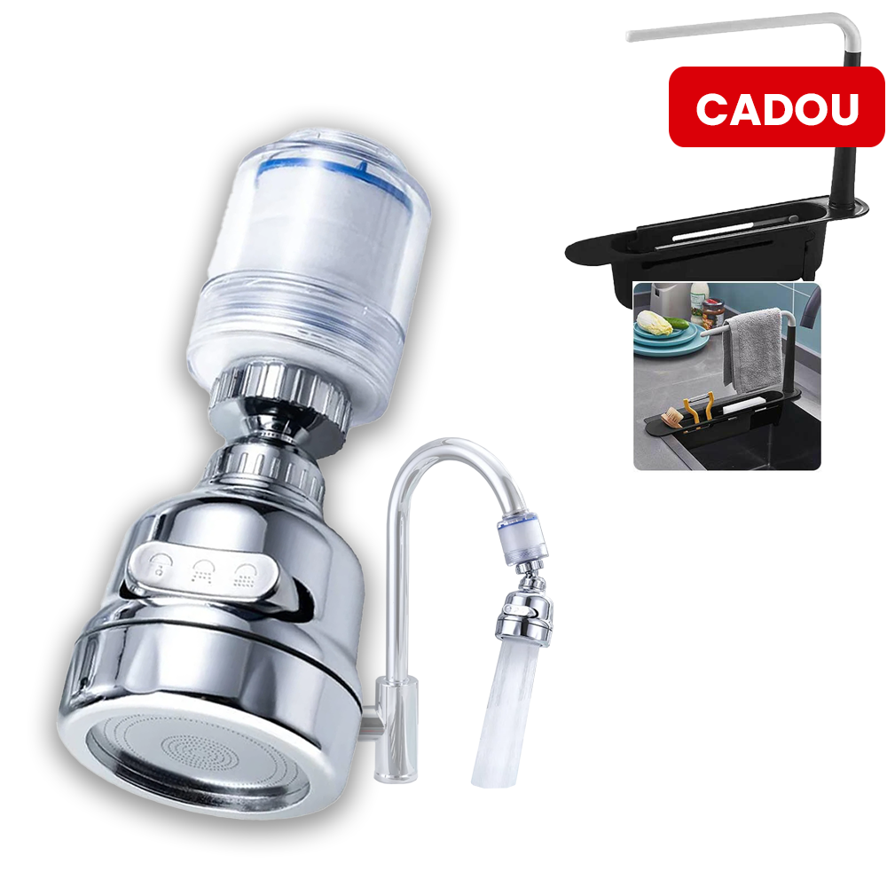 Extensie Flexibila cu Filtru + Suport Burete Vase (cadou)