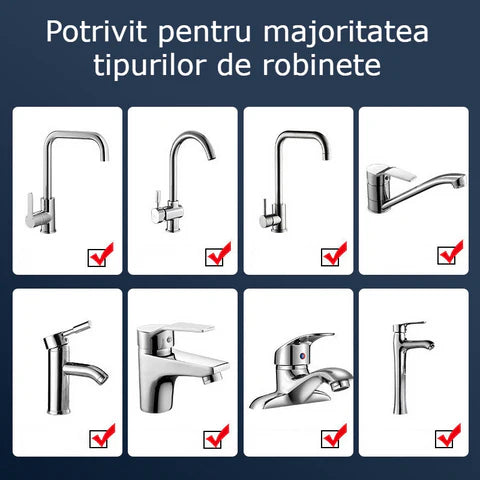 Extensie Flexibila cu Filtru + Suport Burete Vase (cadou)