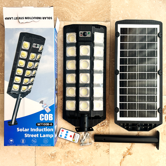 Lampa de Exterior Solara cu 17 LED-uri si Telecomanda