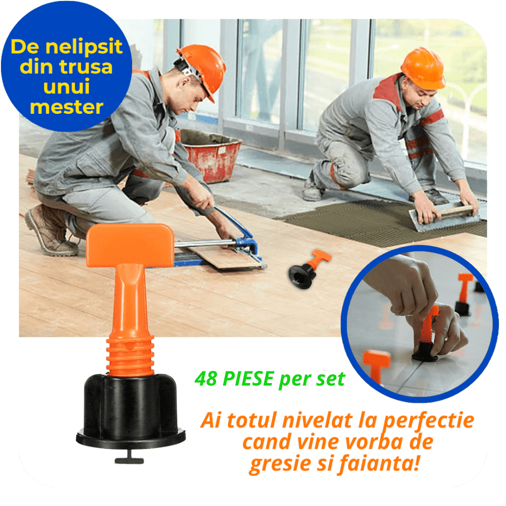 OFERTA Set Fixare Gresie - Fixeaza gresia si faianta fara batai de cap!