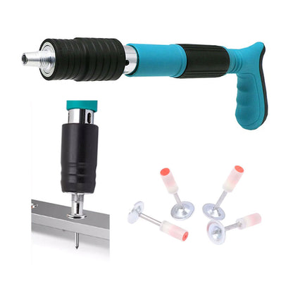 Pistol Manual Pneumatic + 50 cuie rotunde incluse
