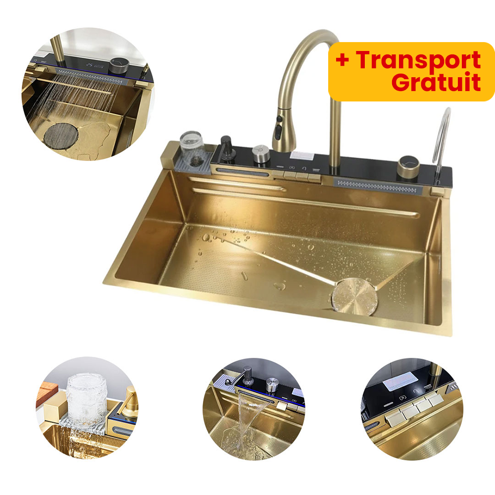 Chiuveta Smart Premium, Auriu Lucios